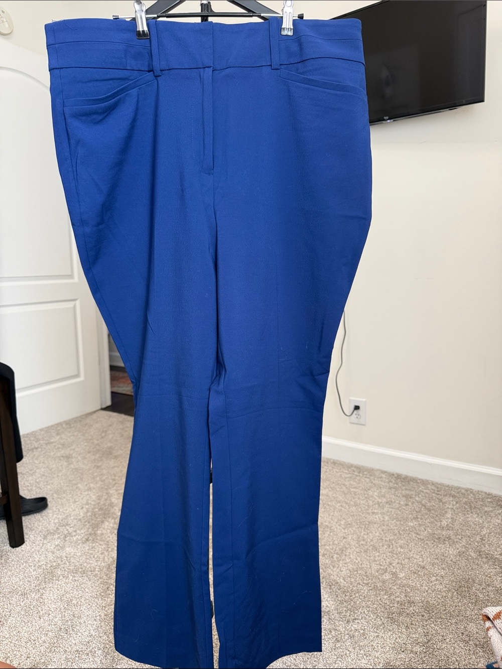 New York & Company Royal Blue Women's Trousers